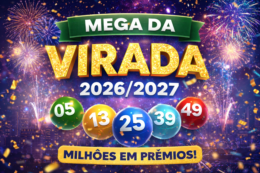 Mega da Virada 2026/2027: Datas, Apostas, Prêmio Estimado e Palpites